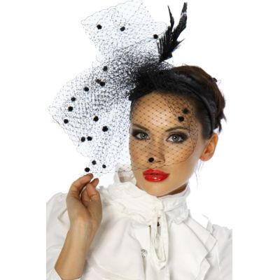 Fascinator,schwarz | 12203atixo