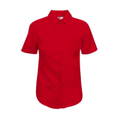 Popelin Bluse Red M | 11487730atixo