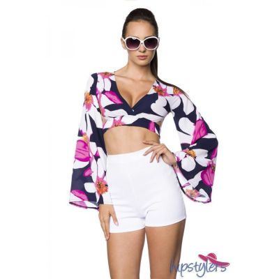 Top, schwarz/pink Größe L-XL | 60005atixo