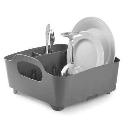 Geschirrkorb Tub Dish Rack, anthrazit/grau Abtropfgestell Abtropfbrett Spülkorb Geschirrständer | 8862 / EAN:0028295515832