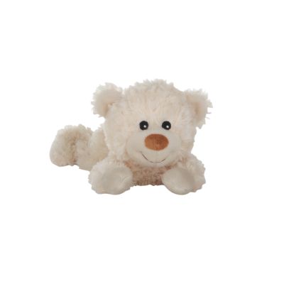 Habibi Plush Classic Bär liegend creme Wärmetier Hirsekörnerfüllung Kuscheltier | 18899 / EAN:4260262976284