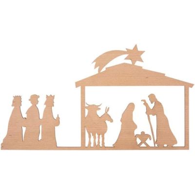 Räder Krippenbild Weihnachten Deko Krippenspiel Krippe Maria Josef Jesuskind | 17043 / EAN:4045289895851